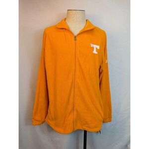 Pro Edge Tennessee Volunteers Orange Fleece‎ Full Zip Jacket Mens Size Large